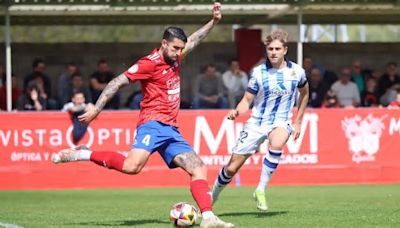 El Tarazona acusa la inferioridad numérica y cae ante el filial de la Real Sociedad