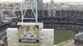 ‘Let’s play ball’: Padres game still on despite rainy weather