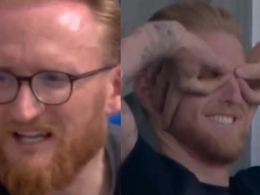 Watch: Ben Stokes’ priceless reaction seeing his doppelganger at Trent Bridge