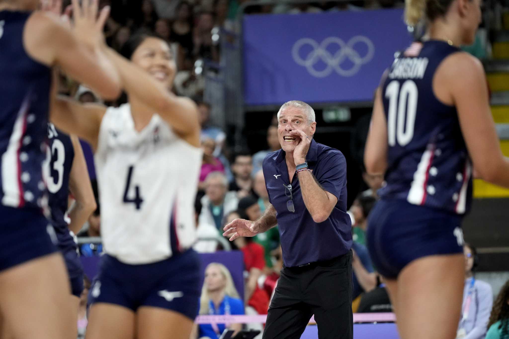 Hancock replaces injured Carlini as setter on U.S. women's Olympic volleyball team