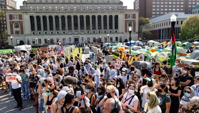 Universidad de Columbia comienza a suspender a estudiantes que mantienen protestas por la guerra en Gaza