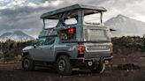 GMC Hummer EV EarthCruiser Adds Carbon Fiber Pop-Up Camper With a Kitchen