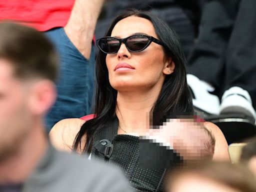 Kyle Walker's wife watches Euros clash from stands as ex posts pic of kids