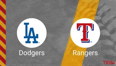How to Pick the Dodgers vs. Rangers Game with Odds, Betting Line and Stats – June 12