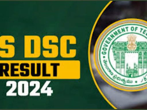 TS DSC Result 2024 declared at tgdsc.aptonline.in, here's the direct link to check - Times of India