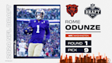 How NFL experts graded the Bears' selection of WR Rome Odunze