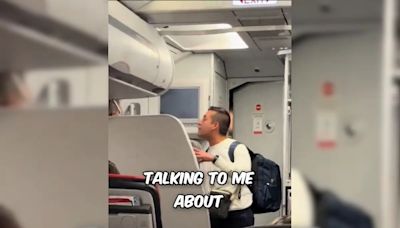 Watch: Furious Passenger Refuses To Leave Plane After Airline Double-Books Flight