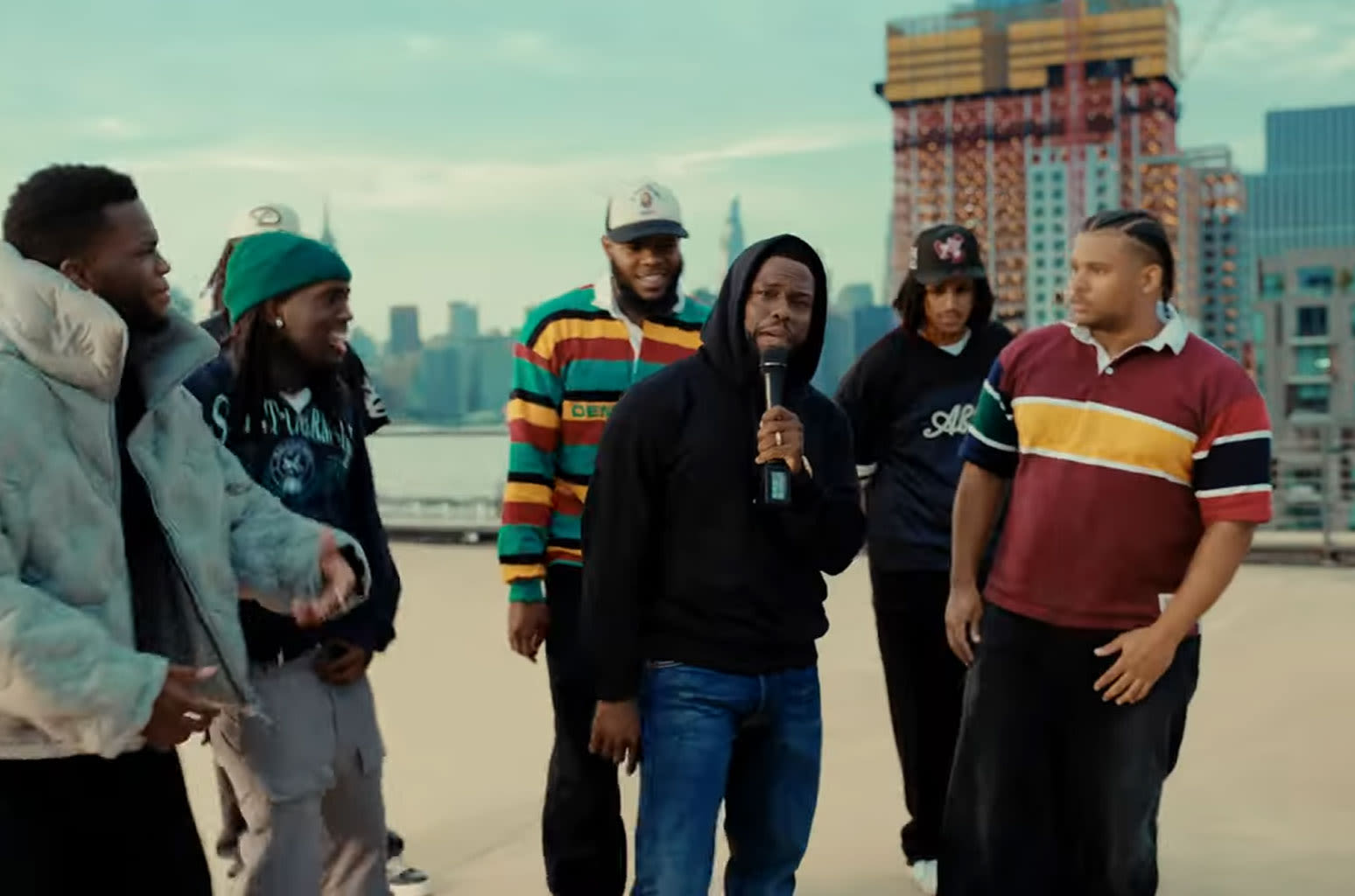 Watch Kevin Hart Quote ‘Not Like Us’ for Freestyle With Kai Cenat for AMP’s 2024 Freshman Cypher