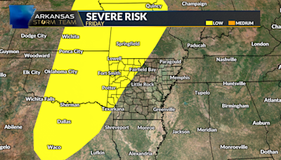 Arkansas Storm Team Weather Blog: Rain and storms return into late-week, some of which could be severe