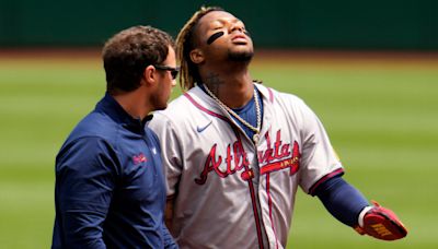 Braves star Ronald Acuña Jr. to miss the rest of the season after tearing his left ACL