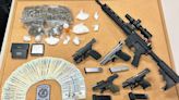 Over $15,000 worth of drugs and multiple guns seized from Columbus homes