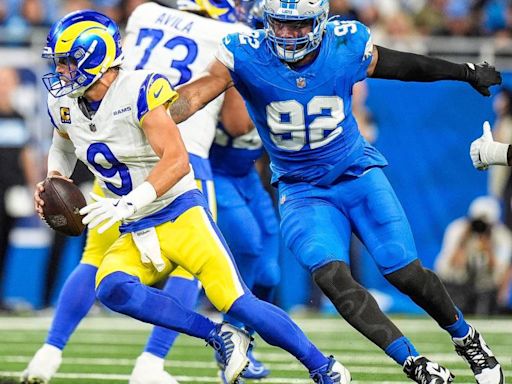 Dan Campbell gives a great quote on why the Lions didn't get sacks vs. Matthew Stafford