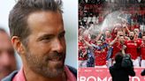 Ryan Reynolds shows true colours after Wrexham promoted to League One