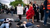 Anti-Israel agitators flood DC streets, take aim at White House Correspondent's Dinner: 'Shame on you!'