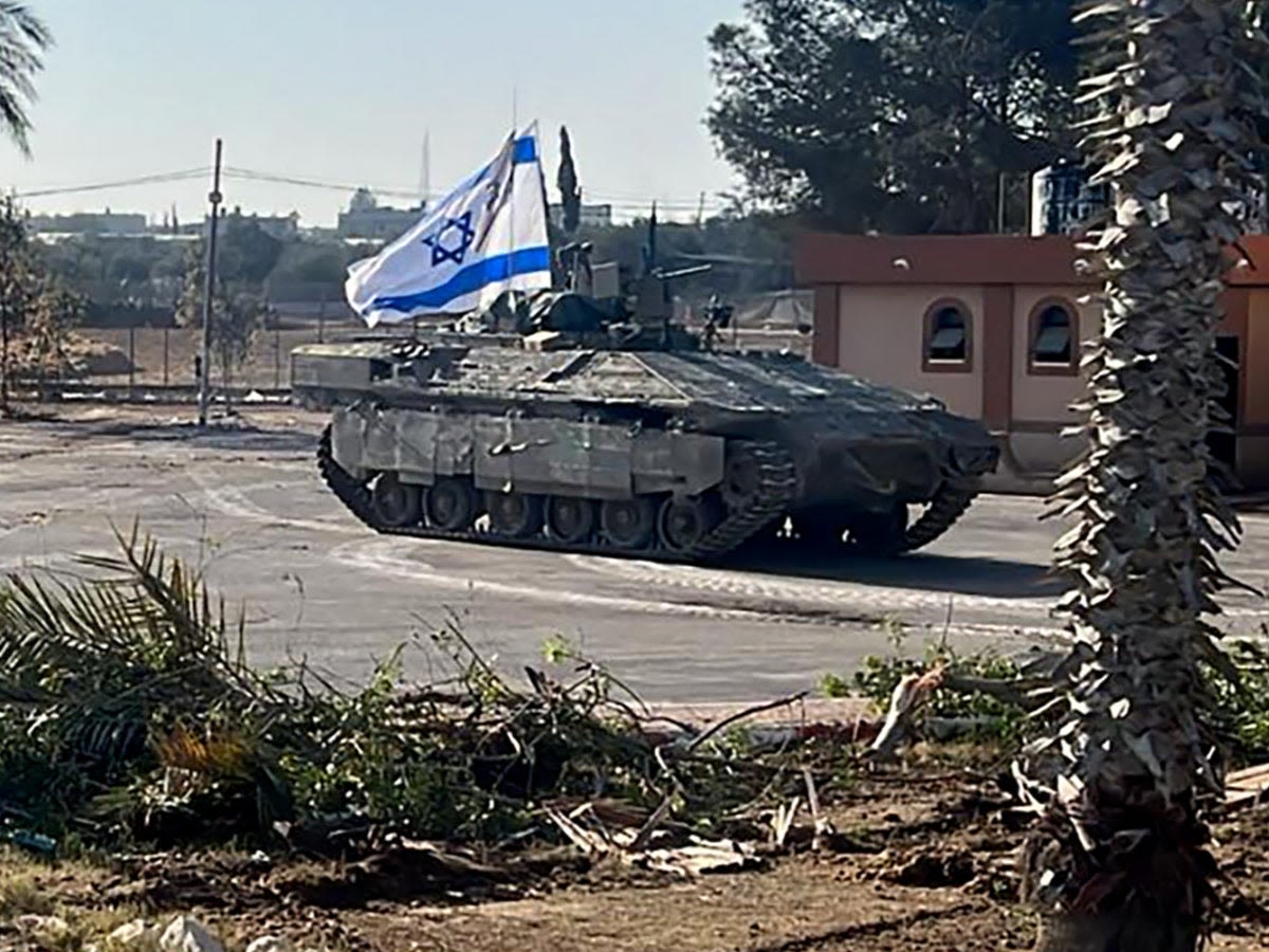 Israel-Gaza - live: Israelis take Rafah crossing with tanks amid calls for US to ‘intervene immediately’