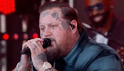 Watch Jelly Roll Premiere Rousing Single ‘Burning’ on ‘Kimmel’