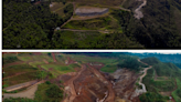 Vale descaracteriza barragem de Macacos, Nova Lima (MG), veja antes e depois