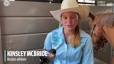 Rodeo athlete from West Harrison Middle School talks qualifying for nationals