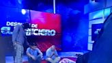Shocking video shows armed men taking over an Ecuador TV studio during a live broadcast