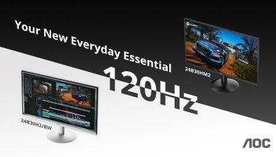 AOC B Series Monitors Upgraded with 120Hz and More for an Immersive Home Entertainment Experience - Media OutReach Newswire