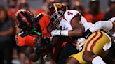 Addison's late TD gives No. 7 USC 17-14 win over Oregon St