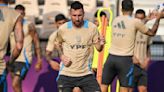 Se difundió el primer video de Lionel Messi en el entrenamiento de la Selección argentina tras su lesión