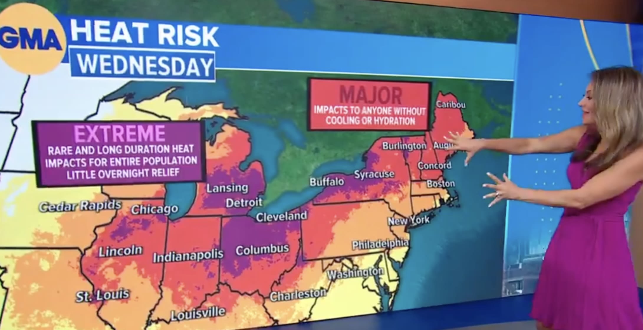 Morning Shows Offer Warnings, Advice for Navigating Extreme Heat Wave