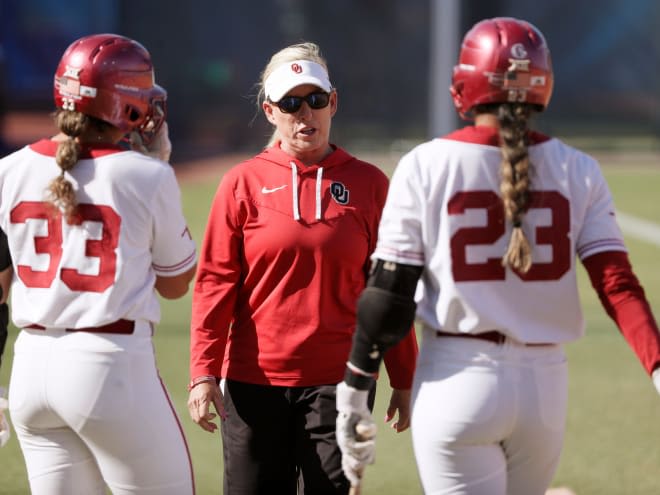 Sooners softball 'playing with a different swagger' right now