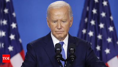 Joe Biden hailed as 'great president' after ending US presidency reelection bid - Times of India