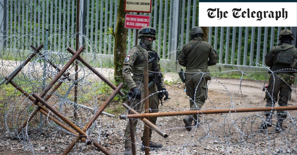 Polish soldier stabbed to death by migrant on Belarus border