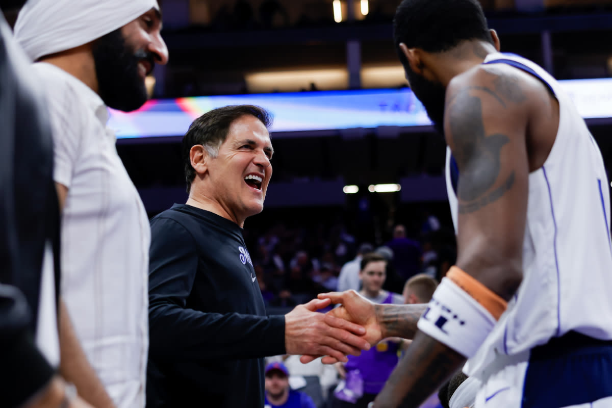 Mark Cuban's Jaw-Dropping Reaction to Kyrie Irving's Layup Goes Viral