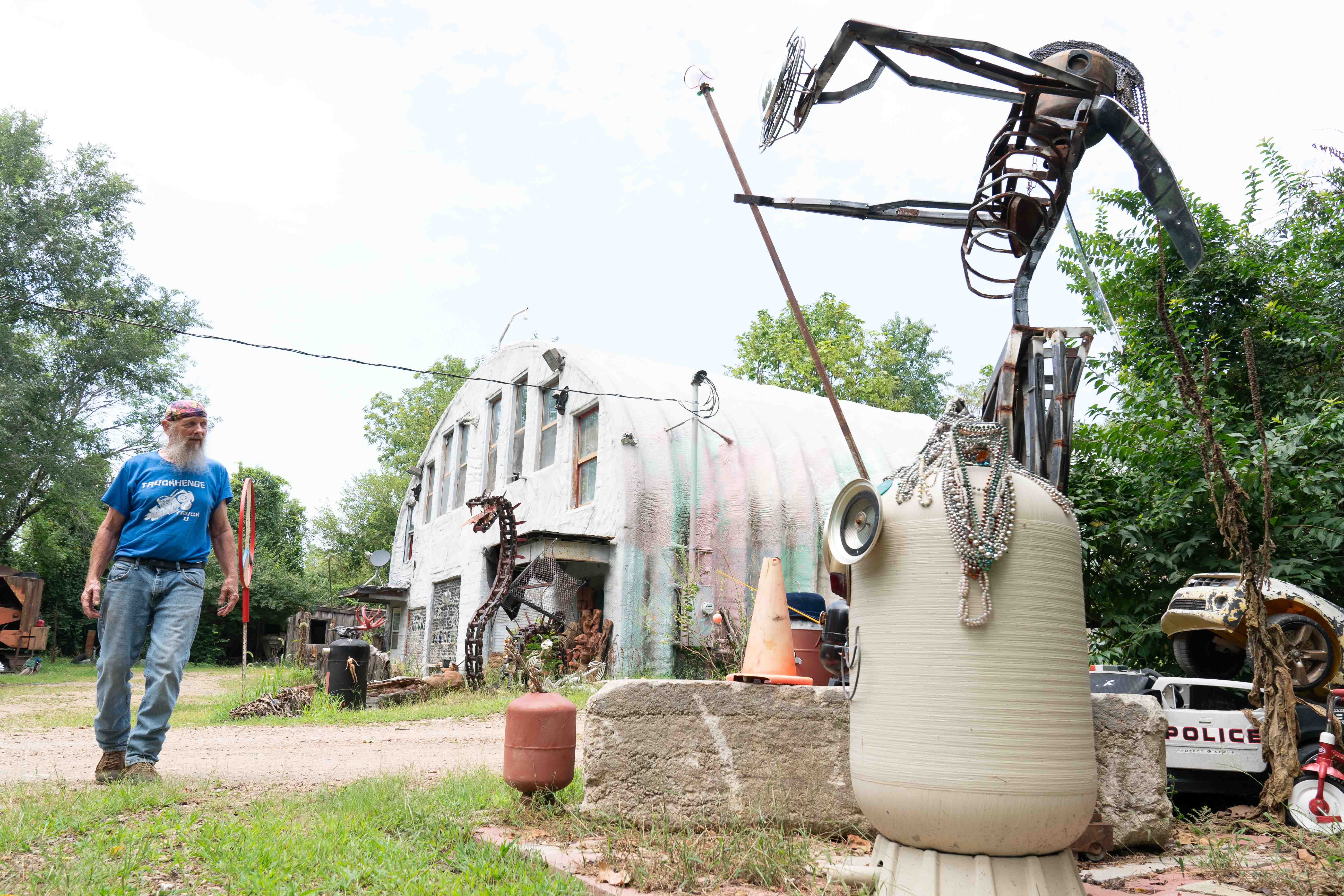 How a threat from Shawnee County led to an art farm known as Truckhenge