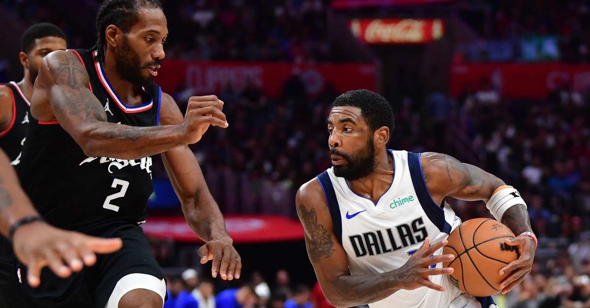 Mavs’ Kyrie Crosses Over Other Nominees for Fan-Voted Award