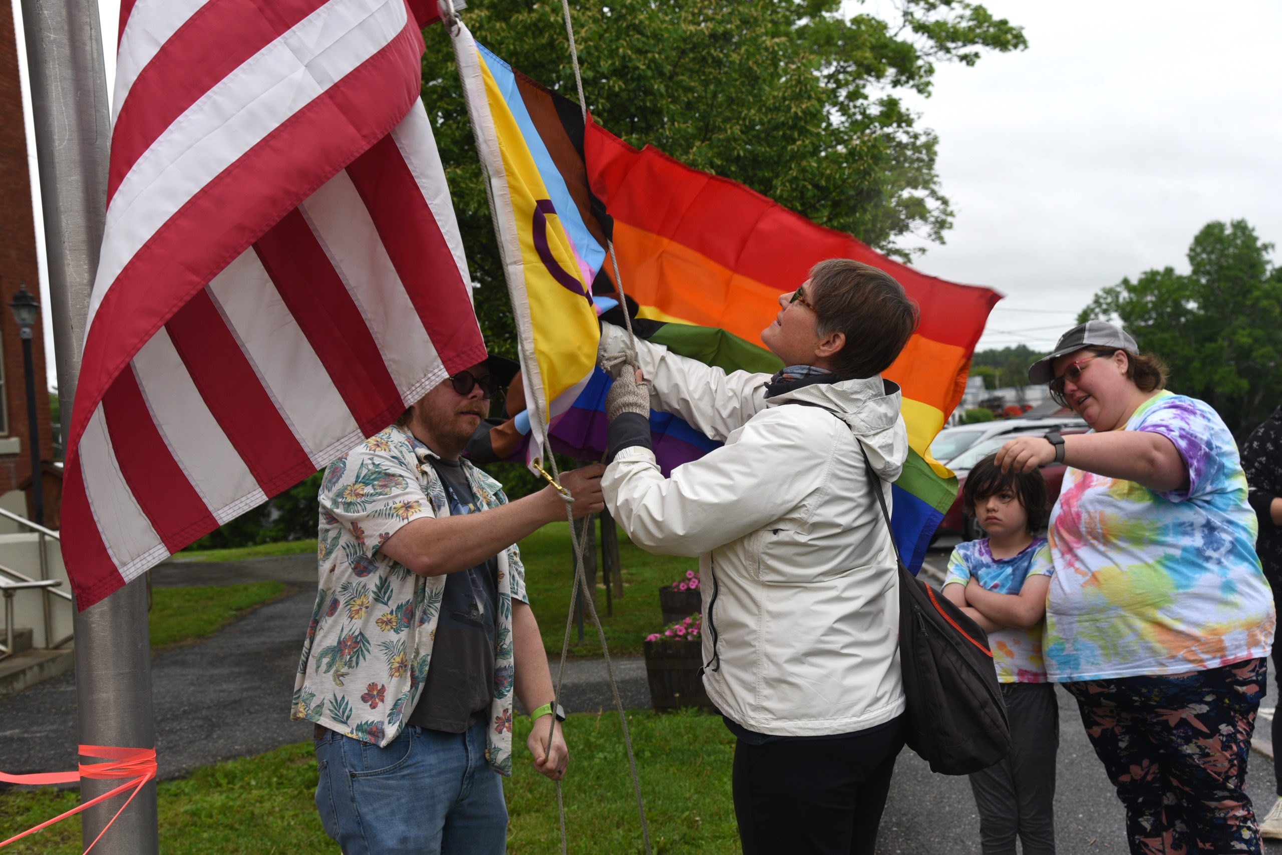 Residents decry Presque Isle officials’ decision not to fly pride flag