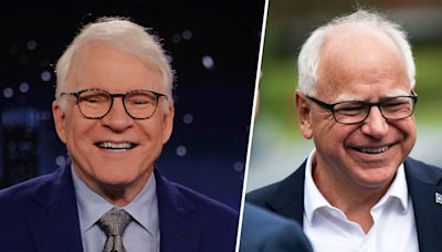 Steve Martin reveals what he said when asked to play Tim Walz on ‘SNL’