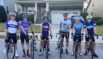 Geoff Hart, WYFF News 4's Team HartStrong take on 3rd Ride to End ALZ