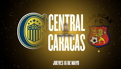 Rosario Central vs. Caracas, por la Copa Libertadores: horario, cómo ver y posibles formaciones