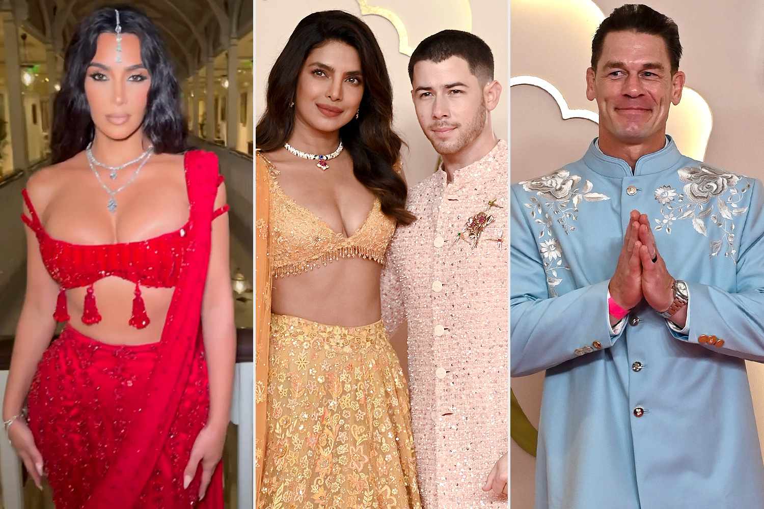 From Kim Kardashian to Nick Jonas and John Cena — All the Celebs at Billionaire Heir Anant Ambani's Mumbai Wedding!