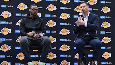 Lakers introduce Bronny, say he 'earned' way