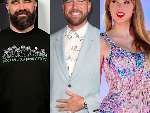 Travis Kelce, Jason Kelce Give Shoutout to Taylor Swift Ahead of VMAs