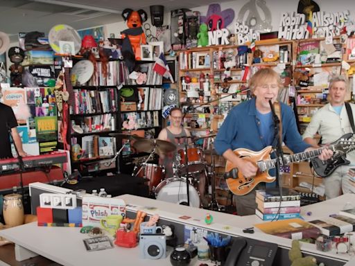 Phish Jam Out for Their First-Ever NPR Tiny Desk Concert: Watch