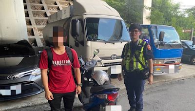 機車「消失」？役男急尋車差點無法回家中秋烤肉，台中警10分鐘尋回 | 蕃新聞