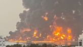 Yemen's Al Hudaydah Oil Port Is Burning After Israeli Strikes, Videos Emerge