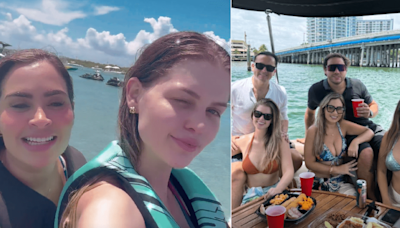 Ethel Pozo y Brunella disfrutan en Miami junto a sus esposos: así viven sus lujosas vacaciones