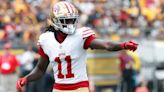49ers' most recent offer to Brandon Aiyuk lands outside top five of highest-paid WRs, per report