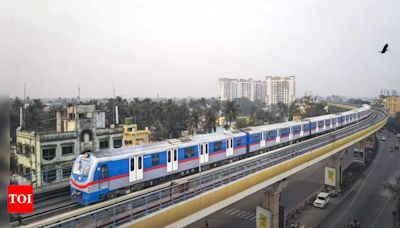 Joka Metro diaphragm work begins | Kolkata News - Times of India
