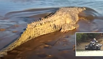 Man dragged underwater by crocodile while fishing with his family