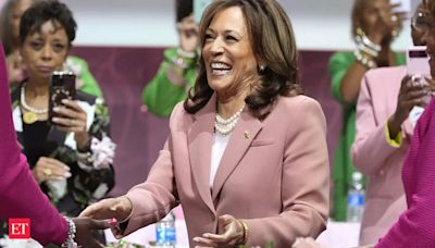 'We were built for this moment': Black women rally around Kamala Harris - The Economic Times