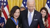 Biden awards Medal of Freedom to Nancy Pelosi, Medgar Evers, Michelle Yeoh and 16 others