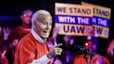 President Joe Biden highlights UAW strike gains in visit to Illinois plant re-opening
